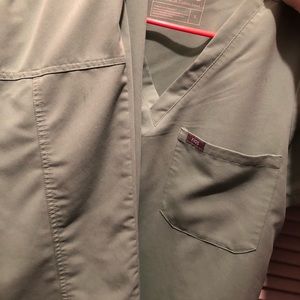 Small Figs Scrubs Olive